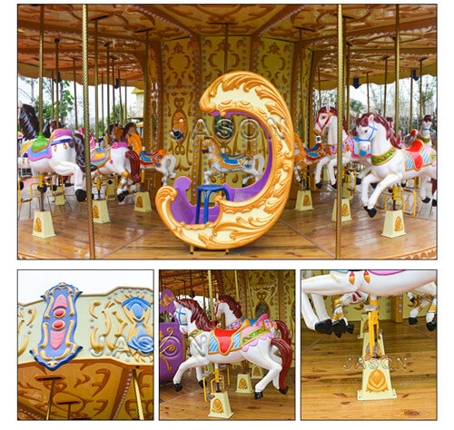 luxury carousel ride details-jasonrides