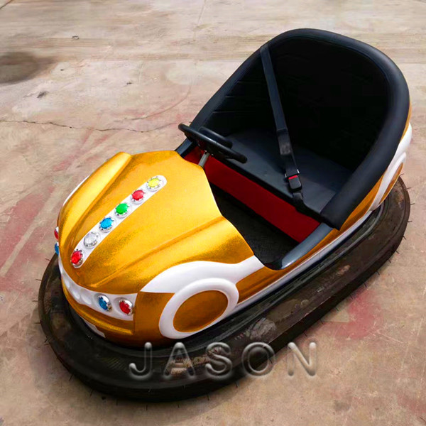 gold bumper car