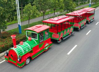 What is the Chinese Electric Trackless Train Ride